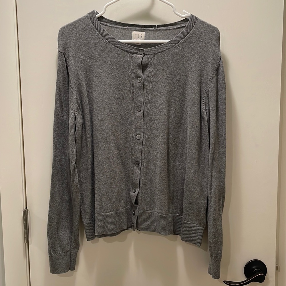 NWOT A New Day grey women’s cardigan size XXL